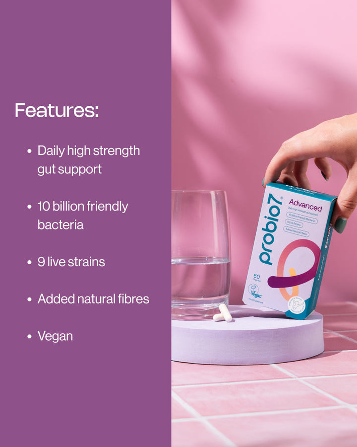 High strength probiotics, for sensitive stomachs.