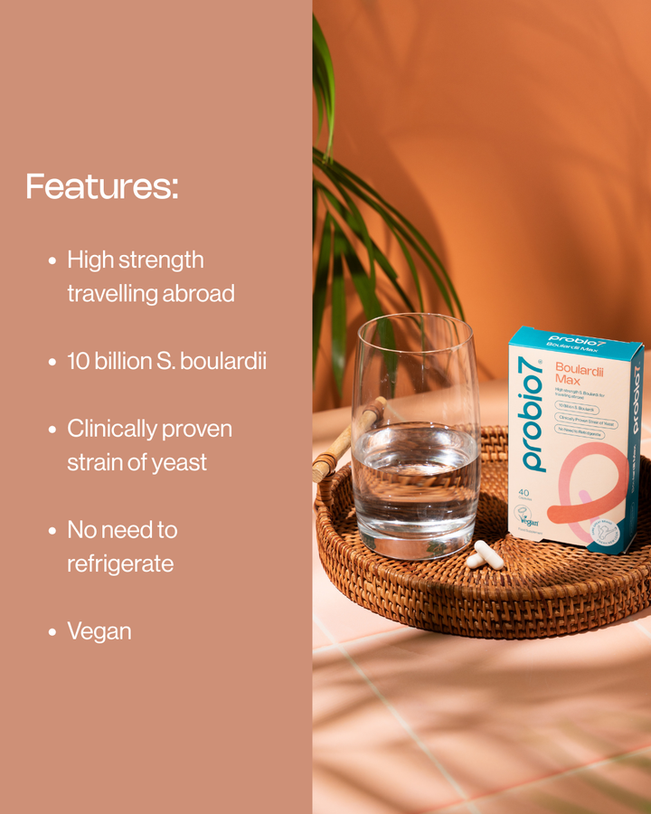 Don’t let travel upset your gut.