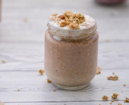 carrot cake overnight oats