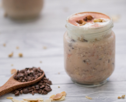chocolate overnight oats